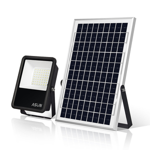 Solar Garden Double Light Wholesale Solar Outdoor IP66 Waterproof Solar Flood Light with Remote Control