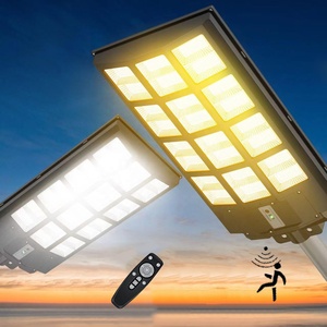 1800W Solar Flood Light PIR Motion Sensor