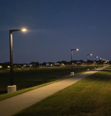 EnGo Planet Clay Road Municipal Solar Street Lighting Project in Houston Texas