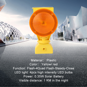 Solar Powered Driveway Road Bridge Airport Traffic Barrier Lamp