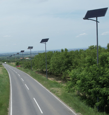 Smart City Municipal Solar Lighting Belgrade Serbia