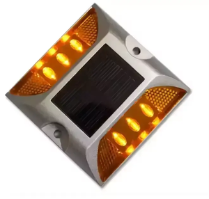 6 Led Airport Runway Lights Walkway Solar Road Stud Cat Eye