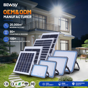 Low Price Abs Aluminum Housing Outdoor Led Solar Flood Lamp 60 100 150 200 Watt Led Flood Light With Time Remote Control