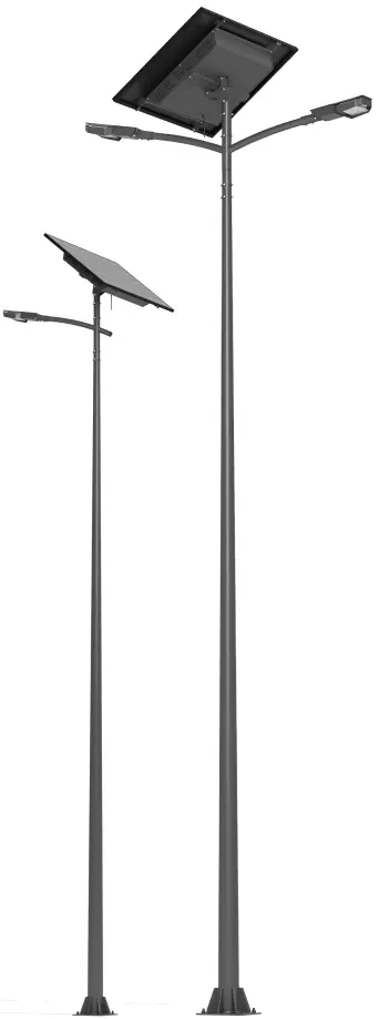 EnGo Illumo Smart Solar Street Light Pole Installation