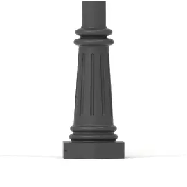 Historic Cast Aluminum Base Option