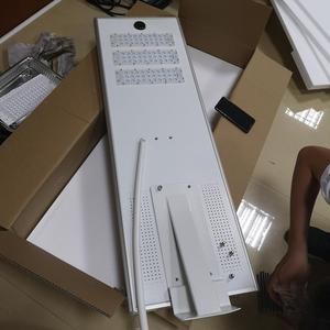 LIWEI Ip65 Solar Street Light Solar Led Light Outdoor Lampadaire Solaire Waterproof Integrated All in One Solar Street Lights