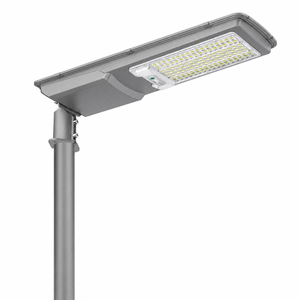 100W-300W All in one Integrated Solar Street Light, IP65 Radar Sensor LiFePO4 Battery for Rural Road lamparas led